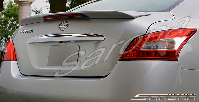 Custom Nissan Maxima Trunk Wing  Sedan (2009 - 2015) - $229.00 (Manufacturer Sarona, Part #NS-040-TW)